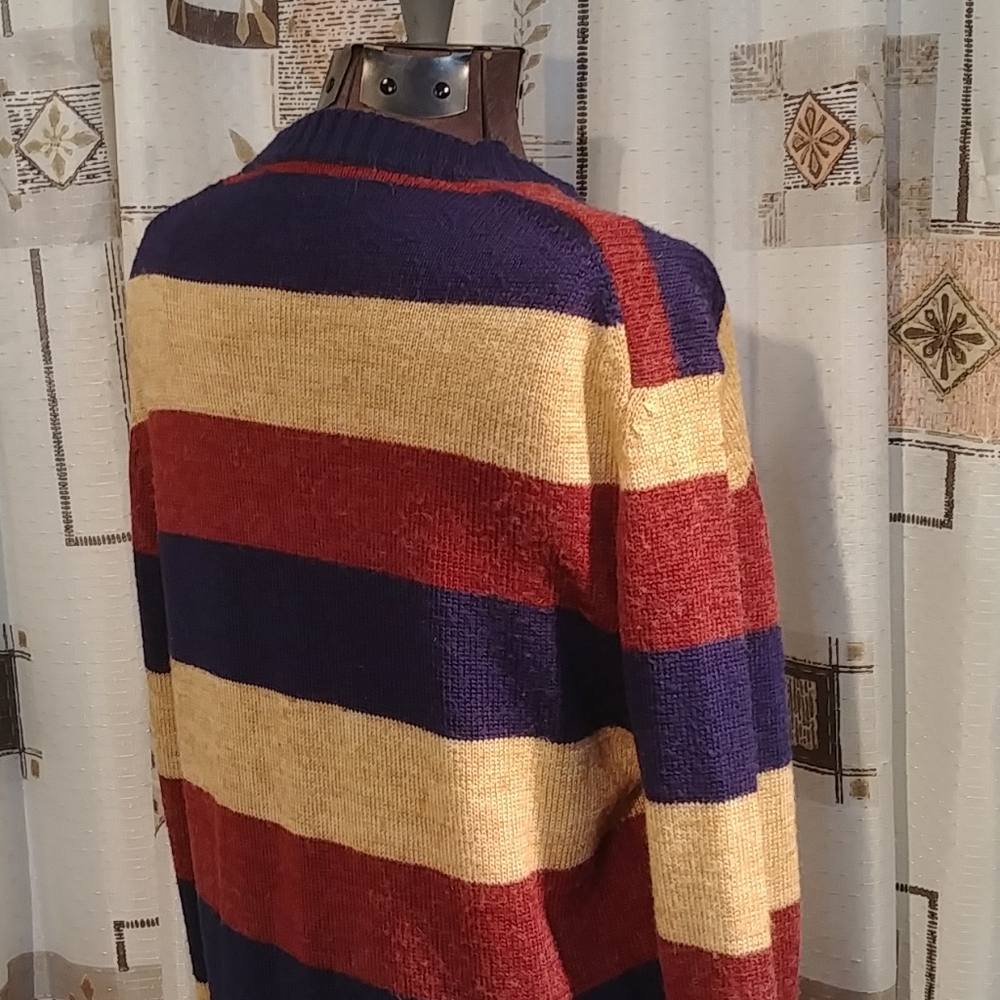 Vintage Oversize Stripey Sweater - Picture 2 of 4